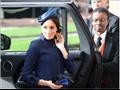 في حفل زفاف الأميرة يوجين الملكي في أكتوبر 2018 ، اختارت ميركل اللون الأزرق الداكن.