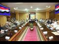 محافظ كفر الشيخ وقائد الدفاع الشعبي يستعرضان مشروع صقر 48 (5)