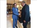 وزير الخارجية المصري يلتقي نظيره القبرصي