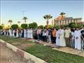 صلاة العيد بساحة الخالدين امام ديوان عام المحافظة 