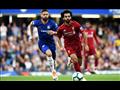 محمد صلاح لاعب ليفربول أمام تشيلسي