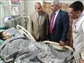 رئيس جامعة الأزهر يزور مستشفى الحسين (1)