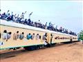 السودانيون يحتفلون على قطار عطبرة
