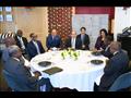الرئيس السيسي يعقد جلسة مباحثات مع الزعماء الأفارقة على هامش قمة الدول السبع (7)