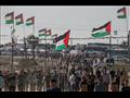 فلسطينيون يتظاهرون قرب الحدود مع اسرائيل في غزة