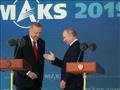 الرئيس الروسي فلاديمير بوتين ونظيره التركي رجب طيب