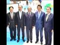 الرئيس السيسي يتفقد أجنحة معرض منظمة اليابان للتجارة الخارجية (5)