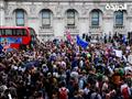 التظاهرات في بريطانيا