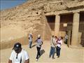 وفد من المرشدين وأصحاب الشركات السياحية في زيارة آثار المنيا (6)