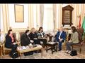 رئيس جامعة القاهرة يلتقي وزيرة الهجرة ووفد جامعة موناش الأسترالية (1)