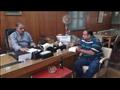 مراسل مصراوي مع رئيس مضارب كفر الشيخ