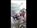 لحظة سقوط شرفة عقار بالإسكندرية (3)