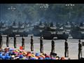 صورة من الارشيف للعرض العسكري في ساحة تيان ان مين 