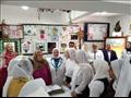 وكيلة تعليم كفر الشيخ خلال تواجدها مع الطالبات