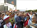 دعم مصر يشاركون في احتفالية تأييد الرئيس بالمنصة (1)