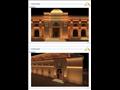إضاءة المتحف المصري وميدان التحرير 