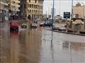 جانب من سقوط الأمطار أمس في مناطق متفرقة بالجمهورية