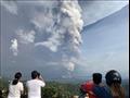 بركان ثائر في الفلبين