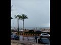أمطار غزيرة على أنحاء متفرقة من الإسكندرية 