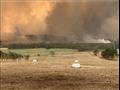 النيران تتقدم نحو مزرعة الألبان بولاية نيو ساوث ويلز الأسترالية