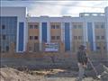 أعمال إنشاء مستشفى بحر البقر في بورسعيد
