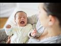 بكاء الرضيع بعد الرضاعة                                                                                                                                                                                 