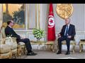 الرئيس التونسي قيس سعيد خلال اجتماع في قصر قرطاج م