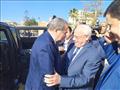 محافظ بورسعيد يستقبل وزير التموين