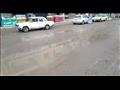 شوارع كفر الشيخ وأثار مياه الأمطار