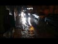 جانب من موجة الأمطار خلال الساعات الماضية على الإسكندرية 