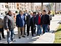رئيس شركة المقاولون العرب يتفقد أعمال تطوير ميدان التحرير