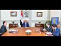 اجتماع الرئيس السيسي مع رئيس الوزراء ووزير الكهرباء