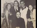 محمود ياسين وزوجته ونور الشريف وبوسي ونورا - Copy