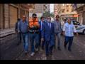 جولة مفاجئة لمحافظ الإسكندرية لمتابعة أعمال التطوير منطقة السيوف