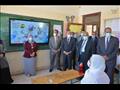 محافظ المنيا يتابع انتظام العملية التعليمية