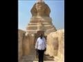 رئيس كينيا يزور منطقة الأهرامات الأثرية