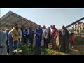 مدير برنامج الأغذية العالمي يتفقد محطة طاقة شمسية بسوهاج