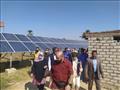 مدير برنامج الأغذية العالمي يتفقد محطة طاقة شمسية بسوهاج