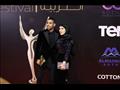 مؤمن زكريا وزوجته في مهرجان الفضائيات العربية 3