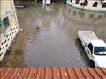الأمطار تغرق مستشفى أطفال الرمل بالاسكندرية