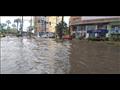 الأمطار الغزيرة تغرق ميدان فيكتور عمانويل في الإسكندرية (14)