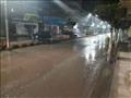لحظة هطول الأمطار في كفر الشيخ
