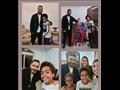  زيارة تامر حسني للطفل في منزله