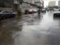 سقوط أمطار في كفر الشيخ