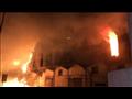 حريق هائل بمخزن بضائع بميناء الإسكندرية