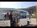 مسيرة طلابية في افتتاح مركز رعاية ذوي الإعاقة بجامعة أسيوط