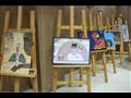 معرض فنى لطلاب جامعة أسوان