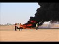 مطار أبو سمبل يجري تجربة طوارئ واسعة النطاق لسيناريو انفجار إطار طائرة فور هبوطها