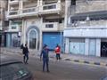 انهيار شرفة عقار في الإسكندرية 