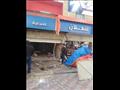 حريق يلتهم محل أقمشة بمدينة السادات في المنوفية